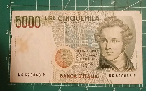 Italy 5000 lire 1985 - lire,