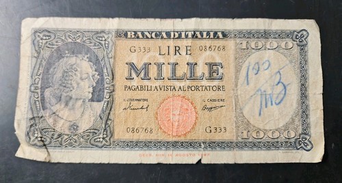 1947 italy 1000 - italy, fine