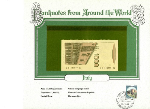 World banknotes italy 1000 - world,