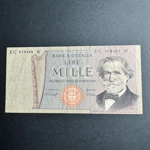 Italy 1969 1000 lire banknote - 1000,