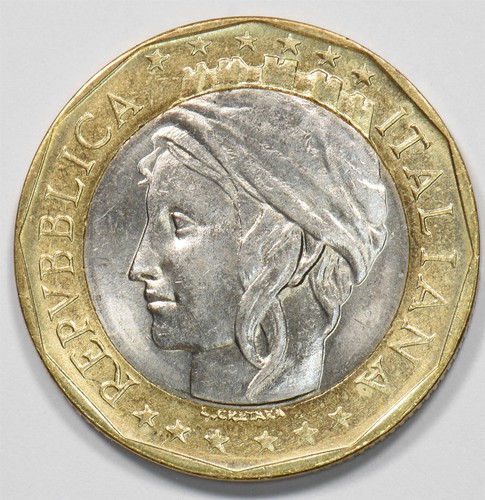 Italy 1997 bimetallic - bimetallic, 1000