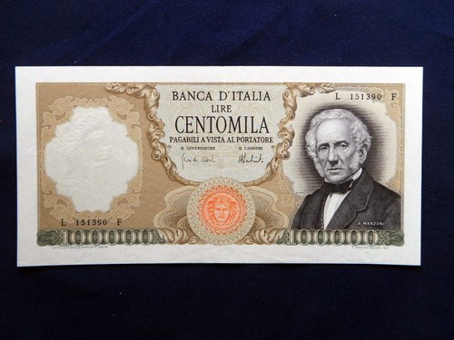 1974 italy rare - rare, banknote