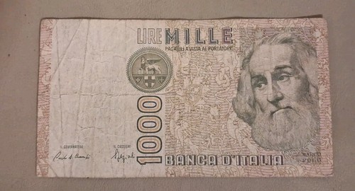 1982 italy 1000 - italy, lire