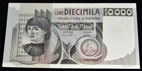 1978 italy 10000 lire - italy,