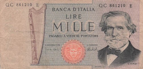 Italy 1000 lire - italy,