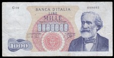 i-000584 Italy 1000 Lire 1963