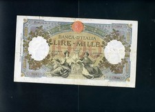 Italy 1000 1,000 lire 1942 -