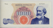 Italy 1000 Lire 1962