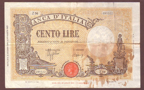 Italy 100 lire - ,