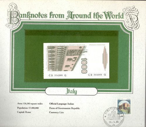 World banknotes italy - world, 1000
