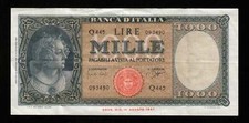 ITALY - ITALY - 1000 Lire 1961