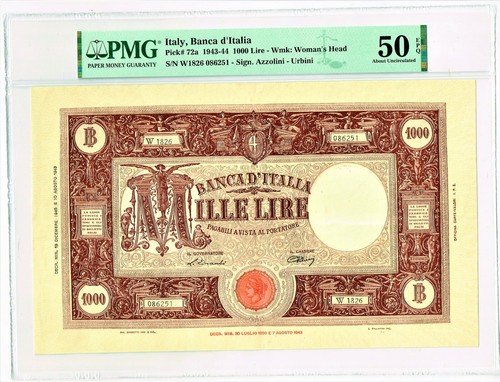 Italy banco italia - banco, lire