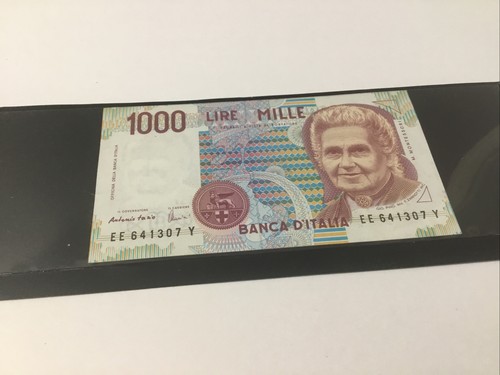 1990 banca italia bank note - banca,