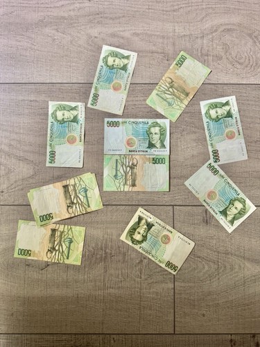 5000 lire conque - lire, 1985