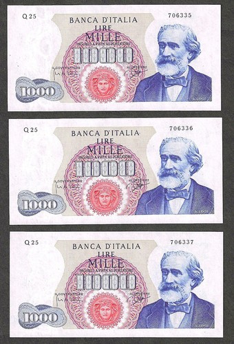 1964 italy 1000 lire - lire, ~