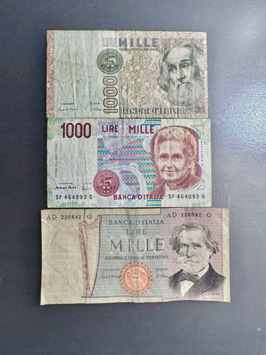 Italy 1000 lire - lire, 3