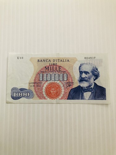 Italy 1000 lire - 1000, (1966)