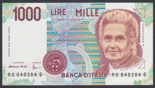 Italy 1000 lire 1990 - 1000,