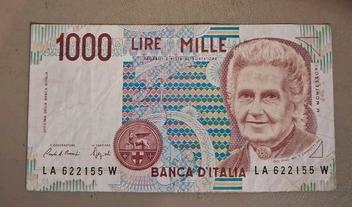 1990 italy 1000 - 1990, lire