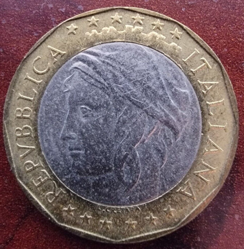 Italy 1000 lire 1997r - lire,