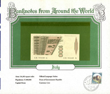 World Banknotes Italy 1000