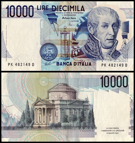 Italy 10000 lire - 10000, 1984