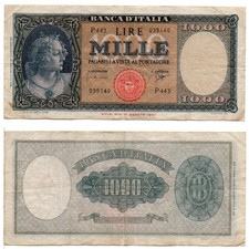 ITALY 1000 Lire (14-09-1961)