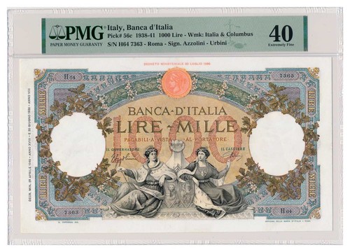 Italy banknote 1000 lire - banknote,