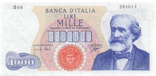 Italy 1000 lire 28 - ,