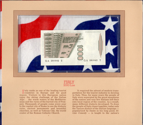 Most treasured banknotes - most,