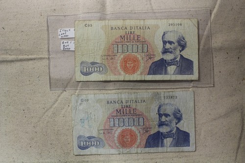 1962 italy 1000 - 1962, lire