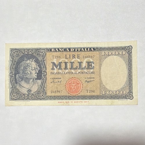 Italy banca italia 1000 - banca, d’italia