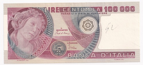 Italy 100 000 lire - italy,